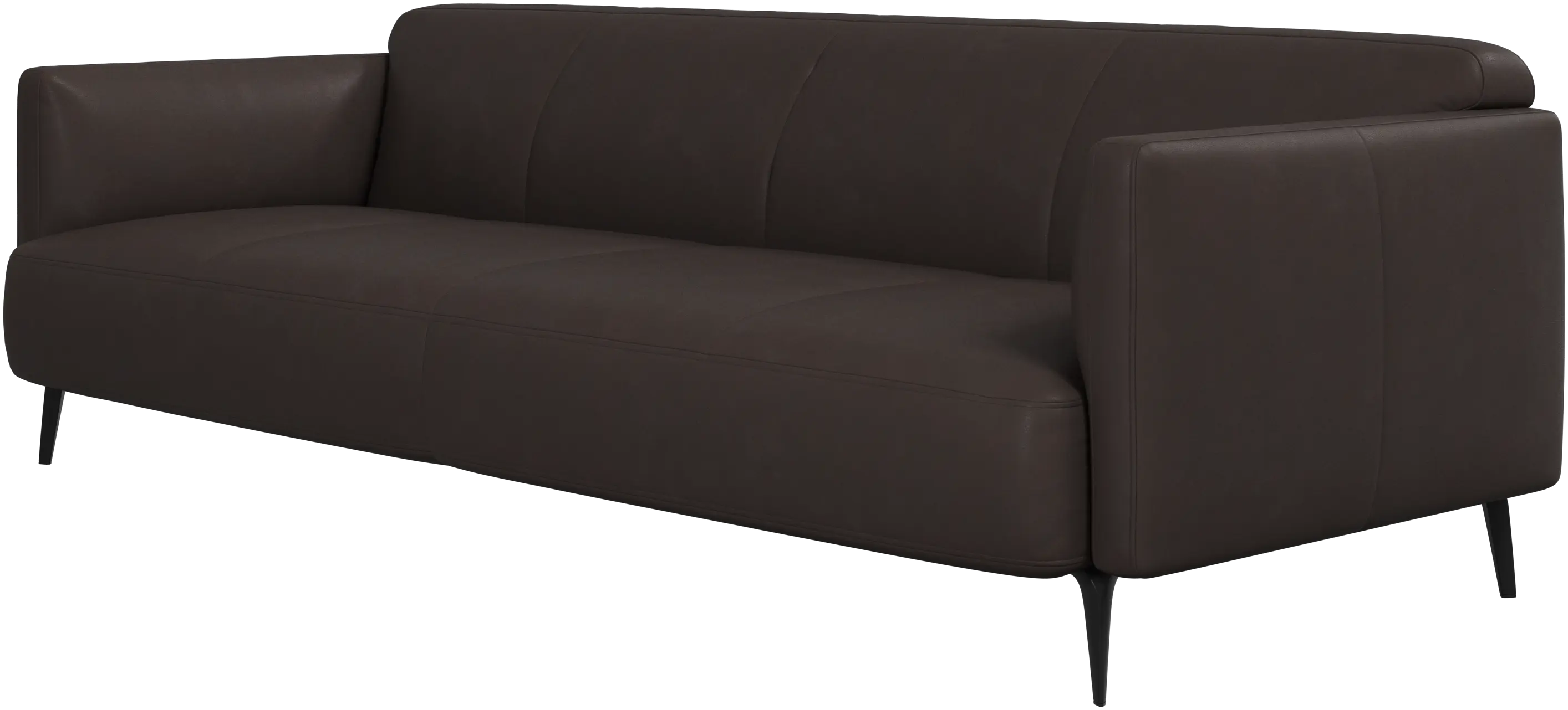 3人掛けデザイナーソファ | すべてのデザインはこちら - ブラウン